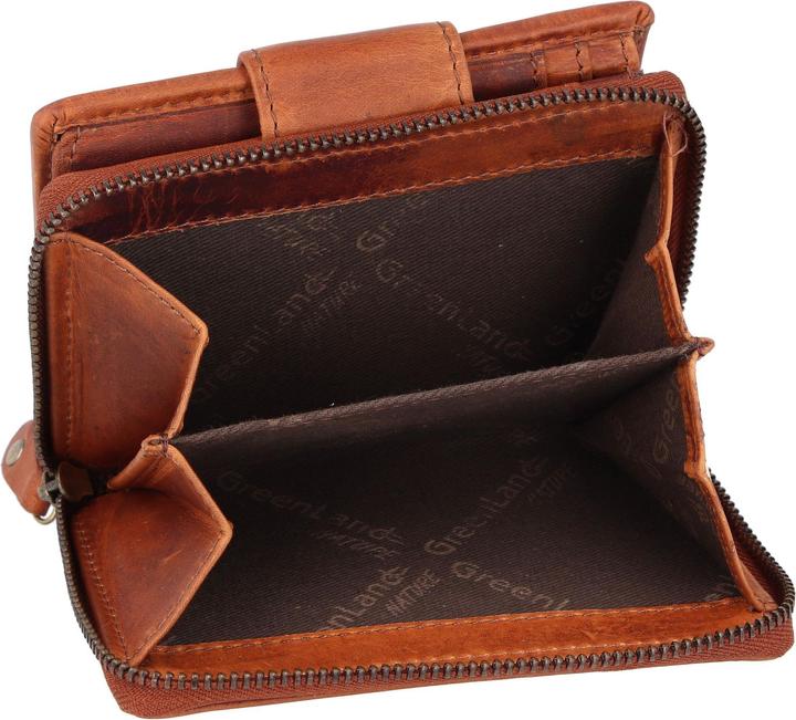 Produktbild Greenland Nature Soft & Safe Geldbörse RFID Leder 10 cm