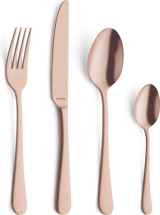 Image du produit Amefa AUSTIN set de couverts 16 pièces PVD cuivre (16 pièce(s), Set de couverts)