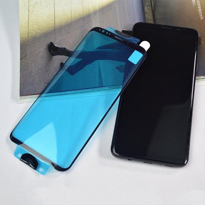 Produktbild Hurtel 3D Edge Nano Flexi Glass Hybrid Full Screen Protector with frame for Samsung Galaxy S21+ 5G (S21 Plu (1 Stück, Samsung Galaxy S21+)