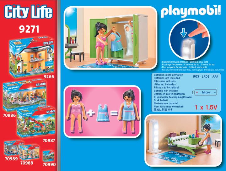 Actual product image Playmobil Bedroom (9271, Playmobil City Life)