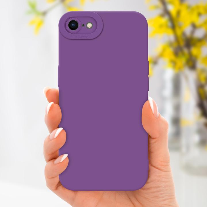 Actual product image Cadorabo Case for Apple iPhone 7 / 7S / 8 / SE 2020 in TPU Fluid LM162 Style (Apple iPhone 7, Apple iPhone SE (2nd Gen))