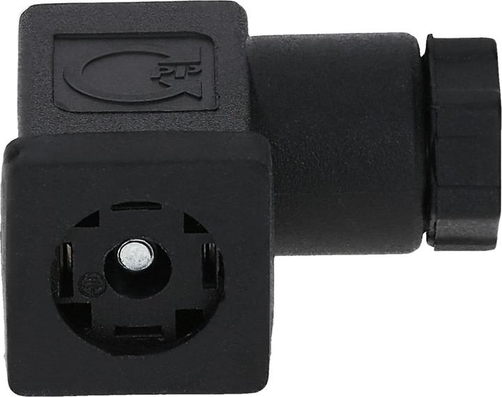 Image du produit Kalitec 5 Stück Ventilstecker Bauform C schwarz 4 polig I Kontaktfläche 15,5 x 15,5 mm² I PG7 I Kont