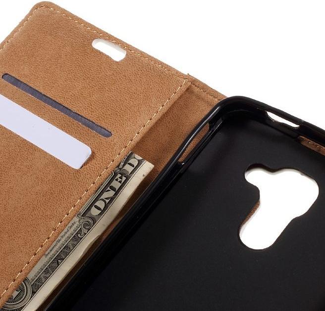 Produktbild MU Classic Case aus Leder mit Eiffelturm und Feder (Blackberry DTEK60)