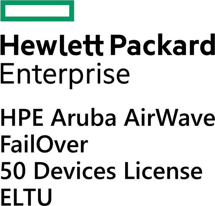 Actual product image HPE Aruba AirWave FailOvr 50 Dev Lic E-LTU