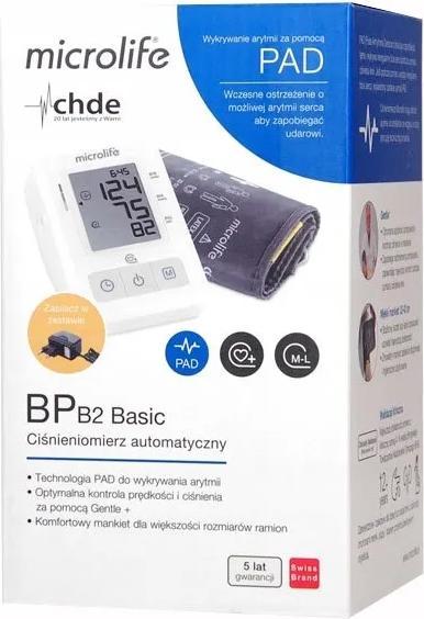 Actual product image Microlife BP B2 Basic (Blood pressure monitor upper arm)