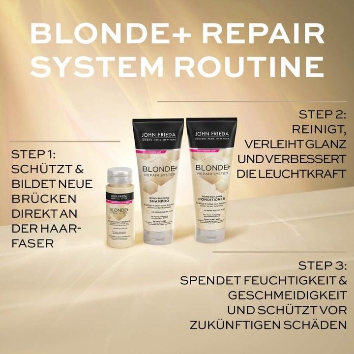 Produktbild John Frieda Blonde+ Repair System - Blond+ Set (600 ml)