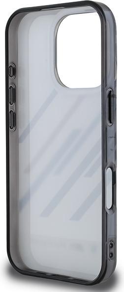 Actual product image BMW BMHCP16X23HTRAG iPhone 16 Pro Max 6.9" szary/grey hardcase Motosport IML Random Stripes (Apple iPhone 16 Pro Max)