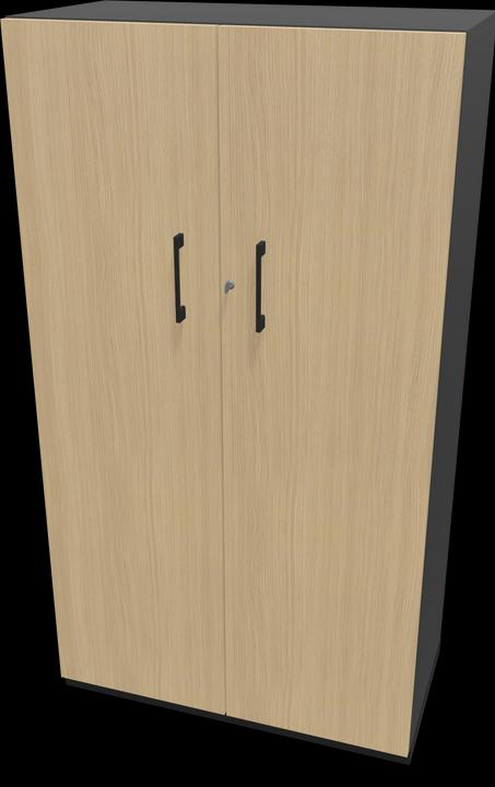 Black, Oak decor bleached, Dark grey