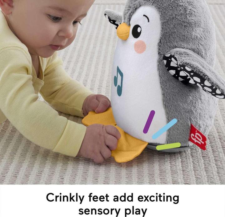 Image du produit Fisher-Price Peluche musicale Manchot Culbuto (20.32 cm)