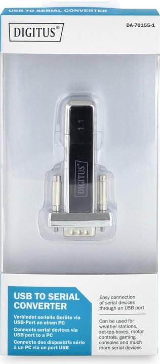 Actual product image Digitus USB 1.1 to serial converter (USB)