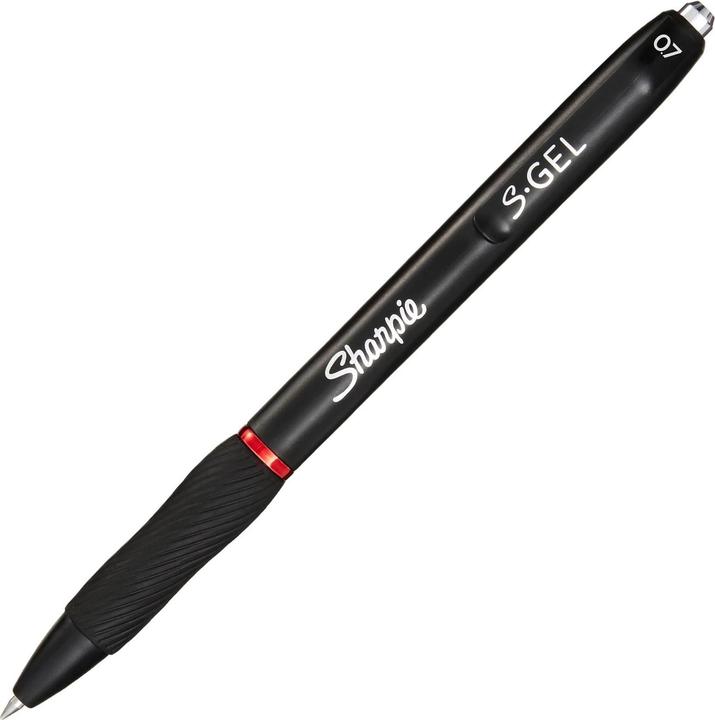 Actual product image Sharpie Gel pen 0.7 mm, red, 12 pieces (Red, 12 x)