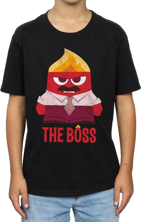 Immagine prodotto Disney Inside Out Anger The Boss Maglietta Ragazzi (116)