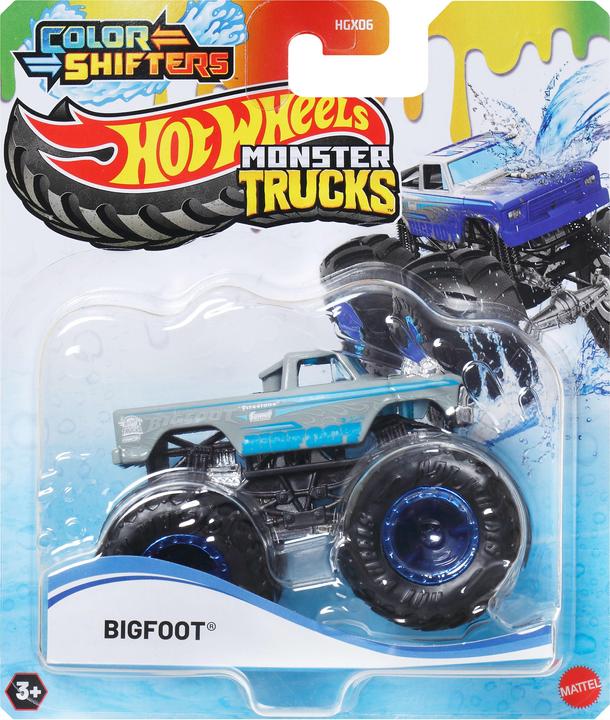 Hot Wheels Monster Trucks COLOR SHIFTERS BIGFOOT vehicle