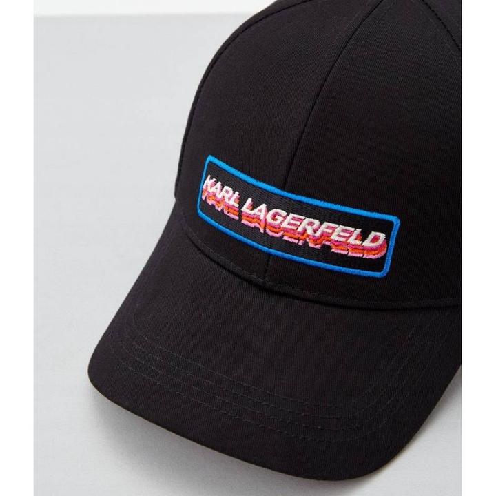 Actual product image Karl Lagerfeld Futuristische Logo-Cap