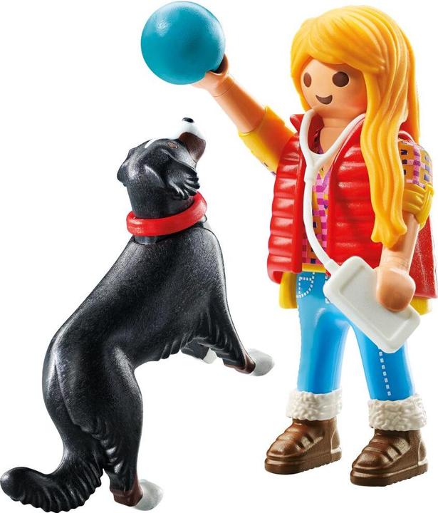 Produktbild Playmobil 71738 Frau mit Sennenhund (71738, Playmobil My Life)