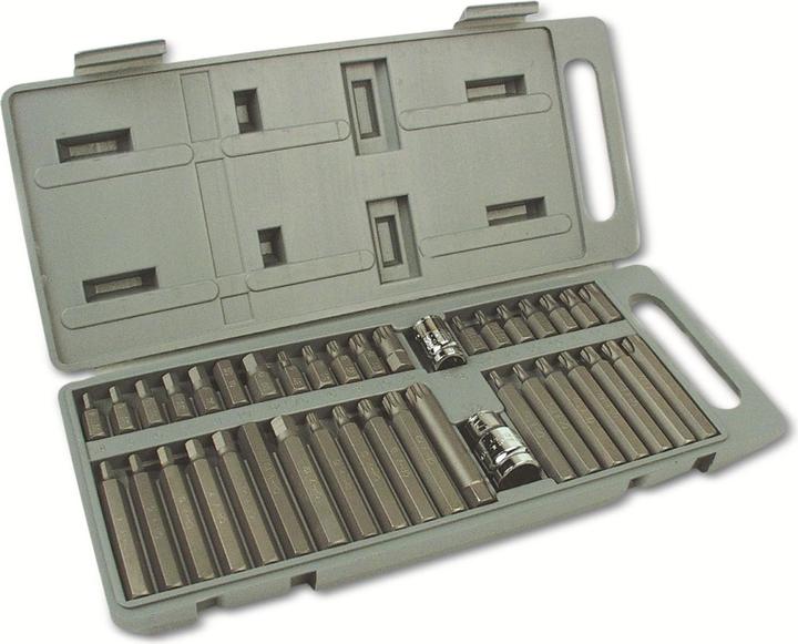 Productafbeelding Mannesmann Bitset 40 stuks Gebroeders 187-40 (4, 5, 6, 7, 8, 10, 12, 20, 25, 30, 40, 45, 50, 55)