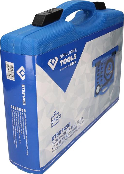 Produktbild Brilliant Tools Öldruck-Tester-Satz, 12-tlg