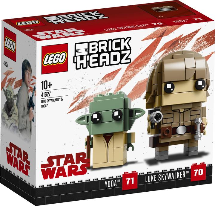 Immagine prodotto LEGO Luke Skywalker e Yoda (41627, LEGO Brickheadz)