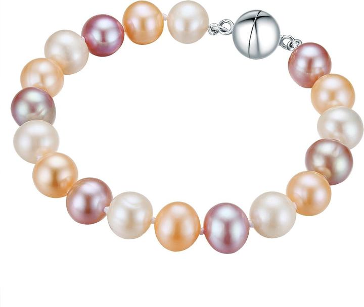 Image du produit Valero Pearls Femmes Argent Sterling Perle d'eau douce de culture Argent - 32998 (22 cm, Argent Sterling)