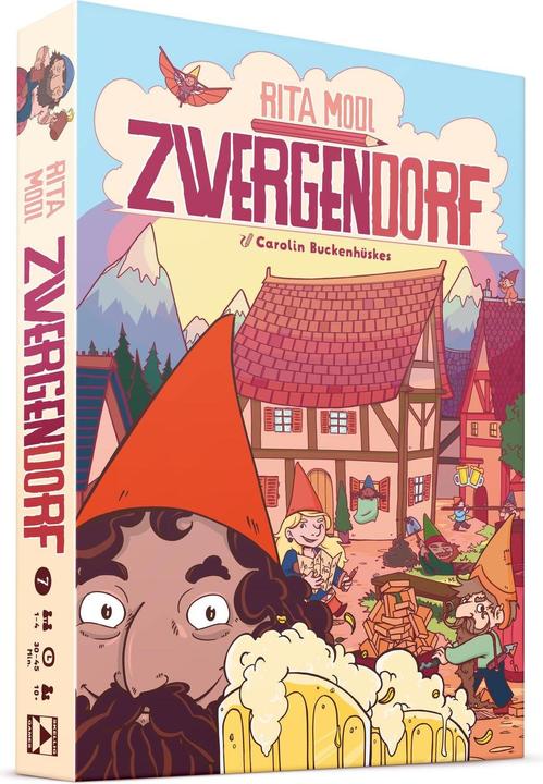 Actual product image Skellig Games Kennerspiel Dwarf Village (German)