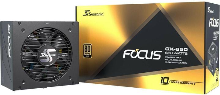 Actual product image Seasonic Focus GX (650 W)