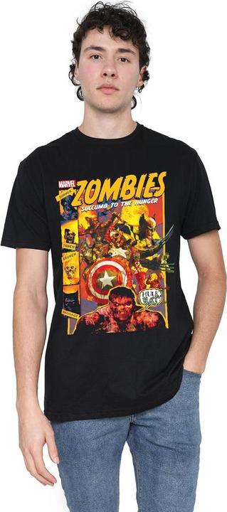 Actual product image Marvel Comics Mens The Hunger Comic Cover T-Shirt (L)