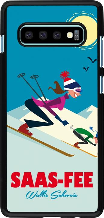 Produktbild PhoneLook Hülle Saas-Fee Ski Downhill (Samsung Galaxy S10+)