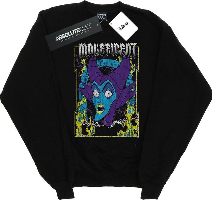 Actual product image Disney Mens Maleficent Poster Sweatshirt (M)