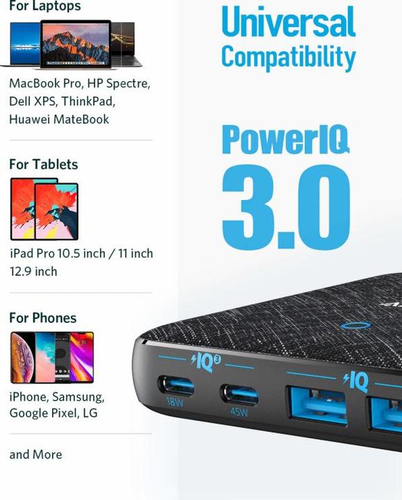 Image du produit Anker PowerPort Atom III Slim (65 W)