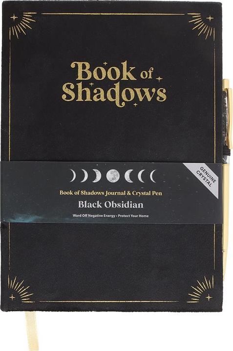 Produktbild Something Different Notizbuch mit Stift Book of Shadows Obsidian (Liniert)