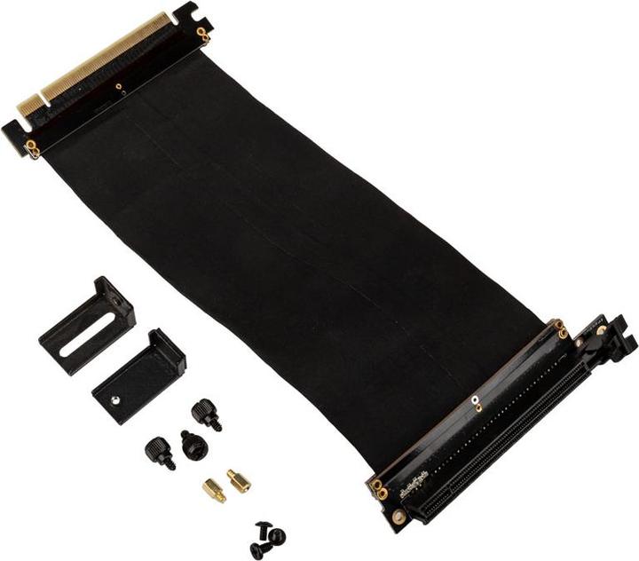 Actual product image Raijintek Paxx PCIe 16x Riser Card Cable+ PCI Slot Adapter - Enclosure