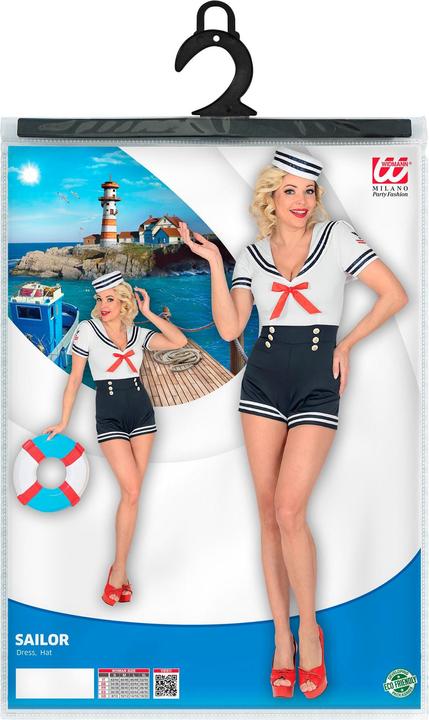 Actual product image Widmann Sexy sailor costume (M)