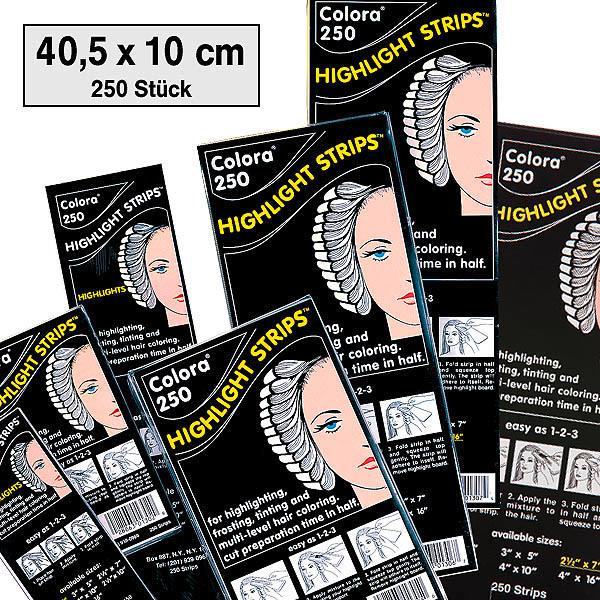 Actual product image Dynatron Colora Highlight Strips streak paper