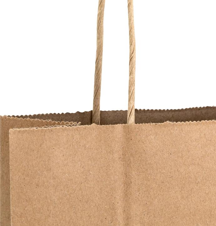 Actual product image Idena 60057 - Paper bags, 20 pieces, 18 x 8 x 21 cm, gift bags, kraft paper bags, craft bags z (Wrapping paper, 20 x)