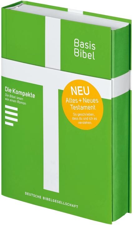 Actual product image Basisbibel. Die Kompakte. Grün. Der moderne Bibel-Standard: neue Bibelübersetzung des AT und NT (German, 2021)
