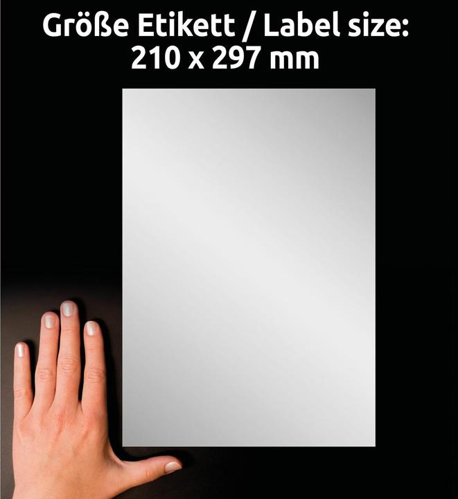 Actual product image Avery Type plate labels