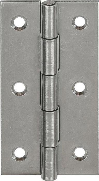Actual product image Vormann Gerollte, schmale Edelstahl-Scharniere Width 22 mm