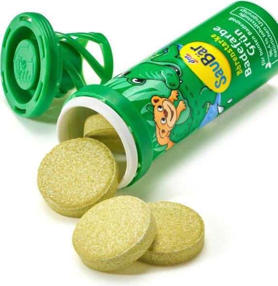Produktbild dm SauBär Badefarbe (Badeperlen)