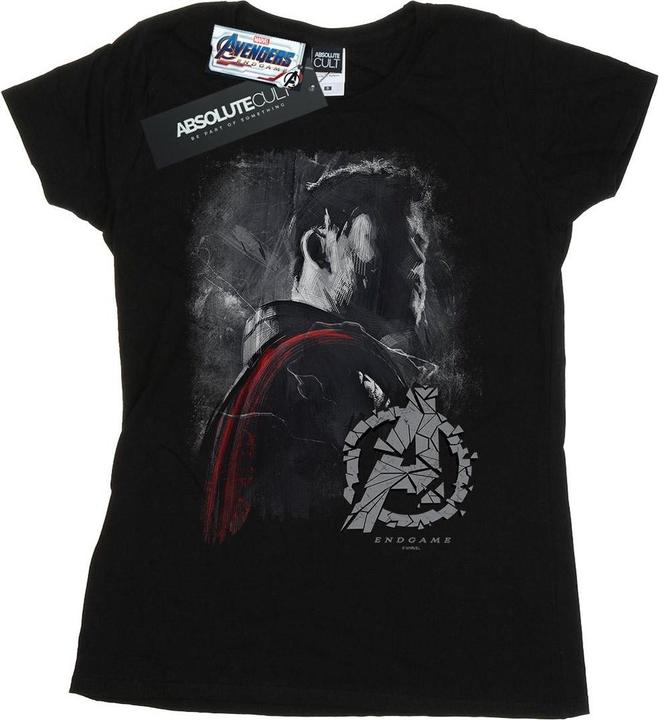 Avengers Endgame Thor TShirt aus gebürsteter Baumwolle