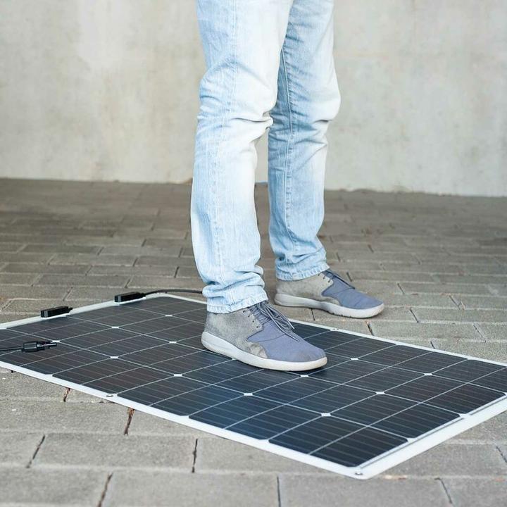 Actual product image Ective MSP 100 Flex flexible solar module monocrystalline 100W (100 W, 1.90 kg)