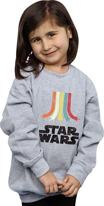 Immagine prodotto Star Wars Felpa Rainbow per bambine (152, 158)