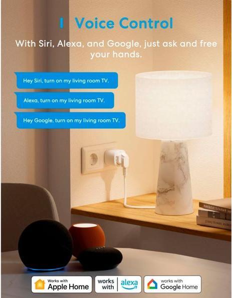 Produktbild Meross Smart plug MSS315MA-EU