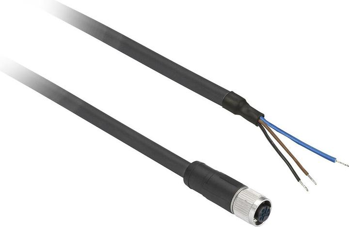 Immagine prodotto TE Sensors Connettore con cavo M8, 3 pin, 5m (Presa d'antenna)