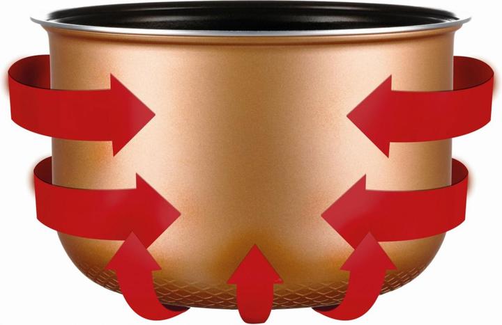 Actual product image Solis Rice & Potato Cooker (type 8161) brushed stainless steel