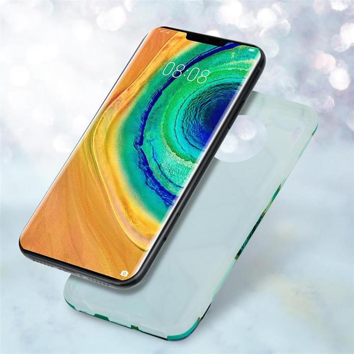 Actual product image Cadorabo IMD TPU Colorful Marble Cover (Mate 30 Pro)