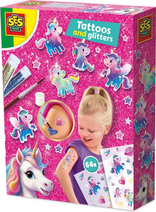 Produktbild Ses Metallische Glitzertattoos
