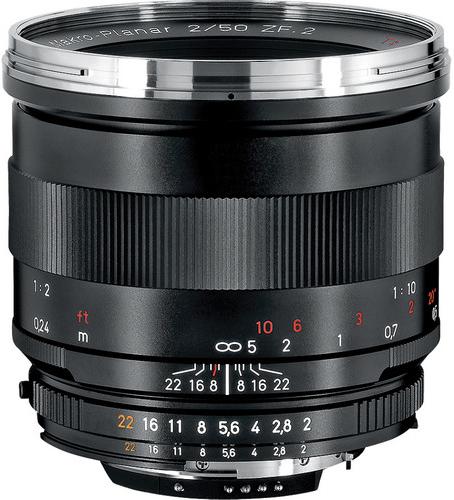 Image du produit Zeiss Objectif macro Planar T 50mm, f/2.0, Nikon (Nikon F, Plein format)