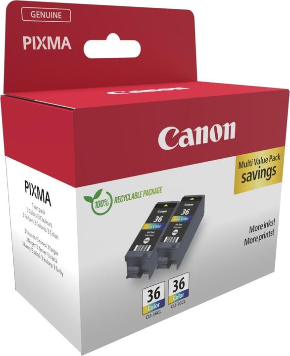 Actual product image Canon Cli-36 (Color)