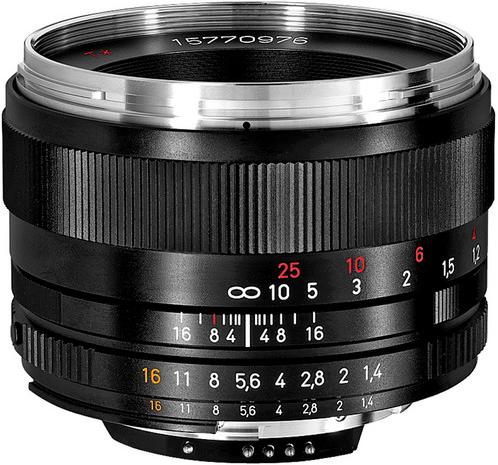 Image du produit Zeiss Objectif Planar T 50mm, f/1.4, Nikon (Nikon F, Plein format)