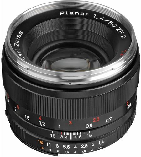 Image du produit Zeiss Objectif Planar T 50mm, f/1.4, Nikon (Nikon F, Plein format)